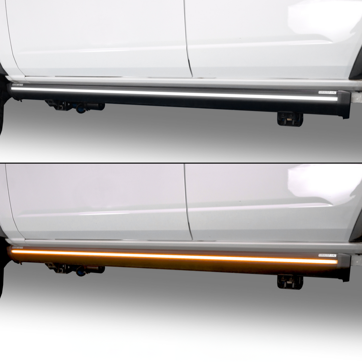 Lumastep M2 Powered Light Up Running Boards | 2021-2026 Ford Bronco