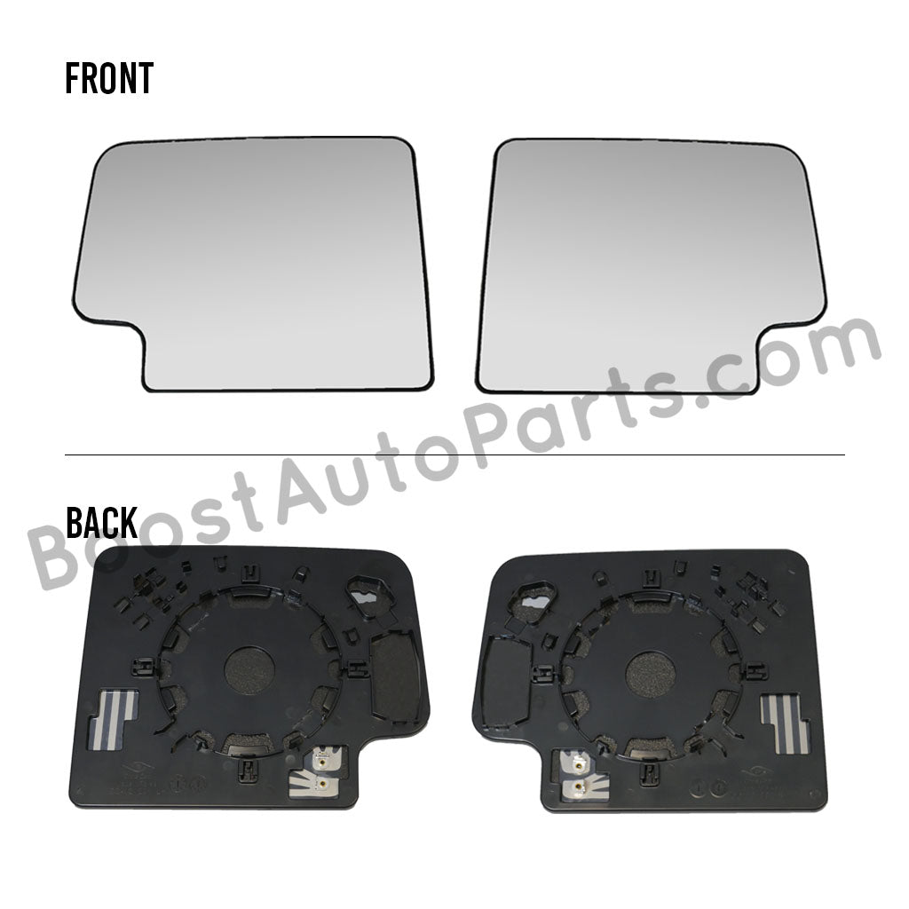 Replacement GM Tow Mirror Upper Glass (2019+ Style)