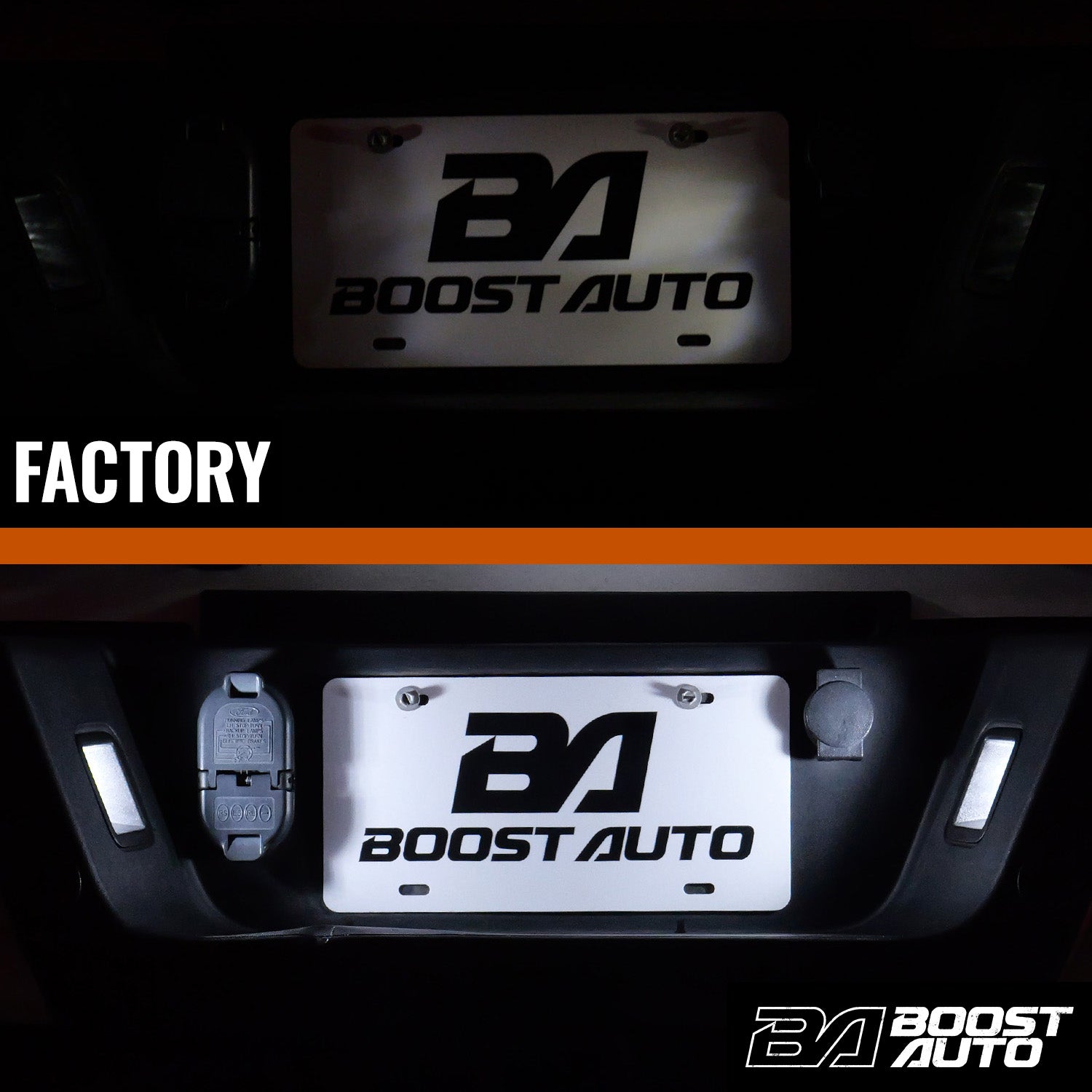 Ford Super Duty F-250/F-350 (2017-2022) LED License Plate Lights