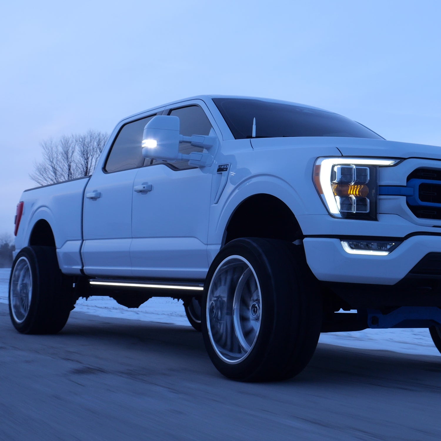 Spot Light In Drive Mirror Mod | 2021-2026 Ford F150