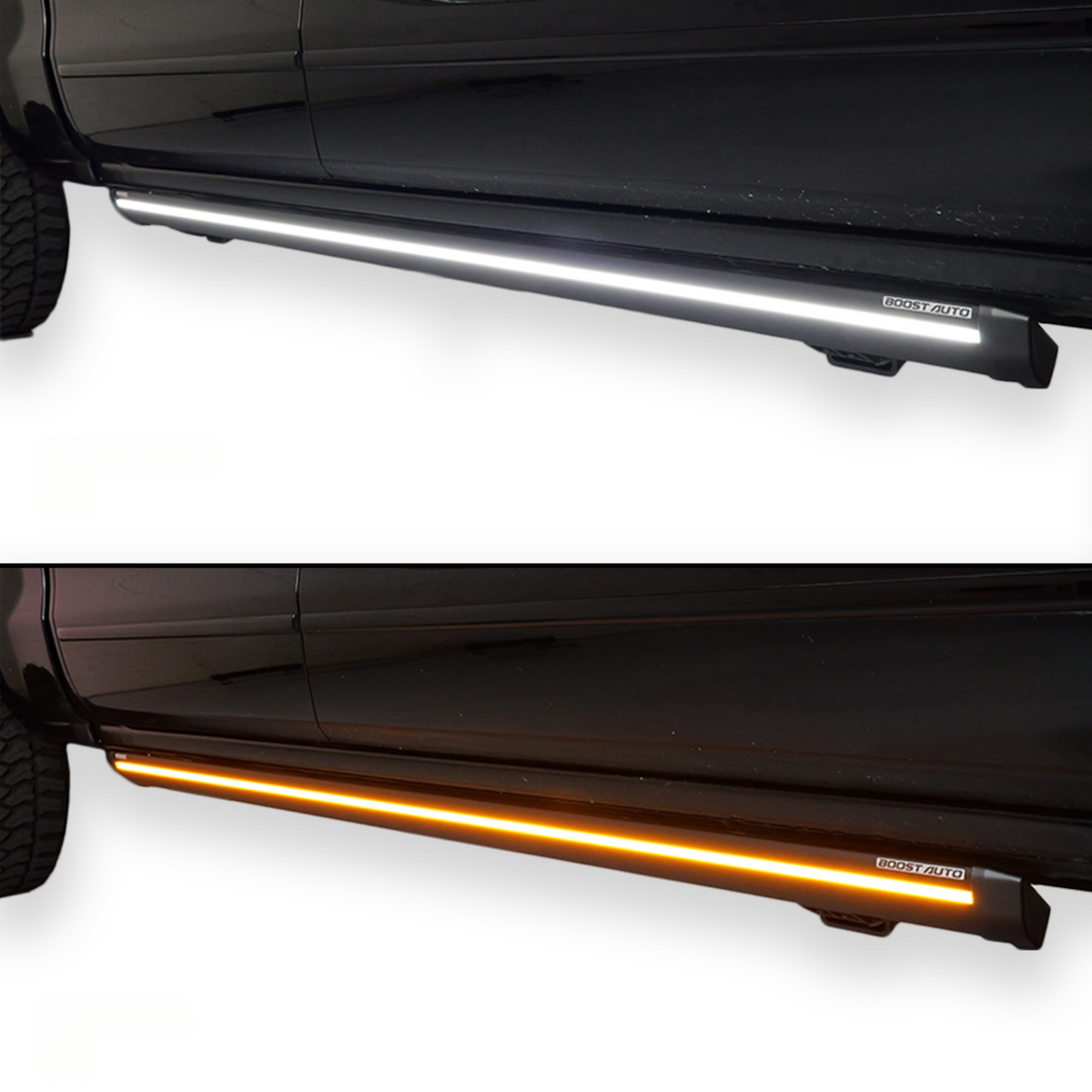 Lumastep M2 Powered Light Up Running Boards | 2014-2019 Chevy Silverado & GMC Sierra