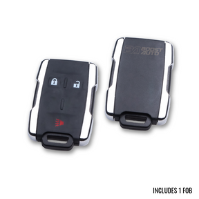 2002-2005 Dodge Ram Chrome Key Fob Retrofit (2015+ GM Style Key Fob for Ram Trucks)