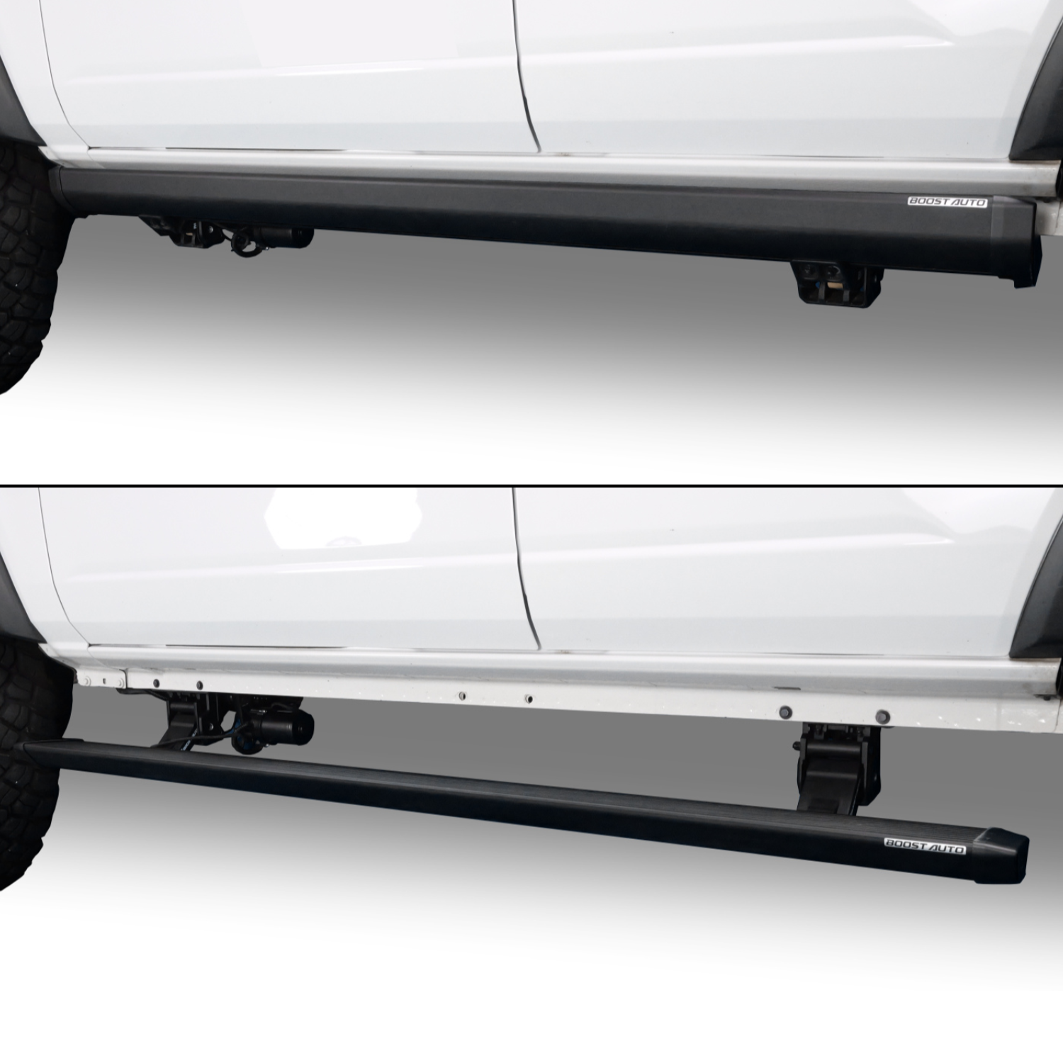 Boost Auto Powered Running Boards | 2021-2026 Ford Bronco