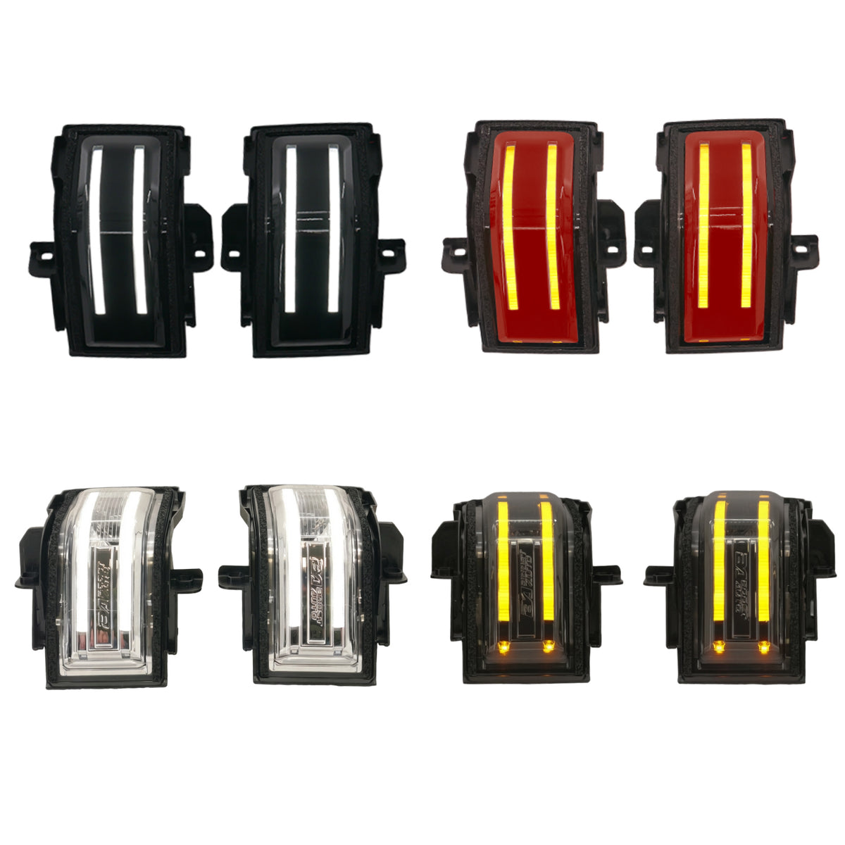 Ford F-150 Tow Mirror Lights (2015-2026) - Strip or Switchback