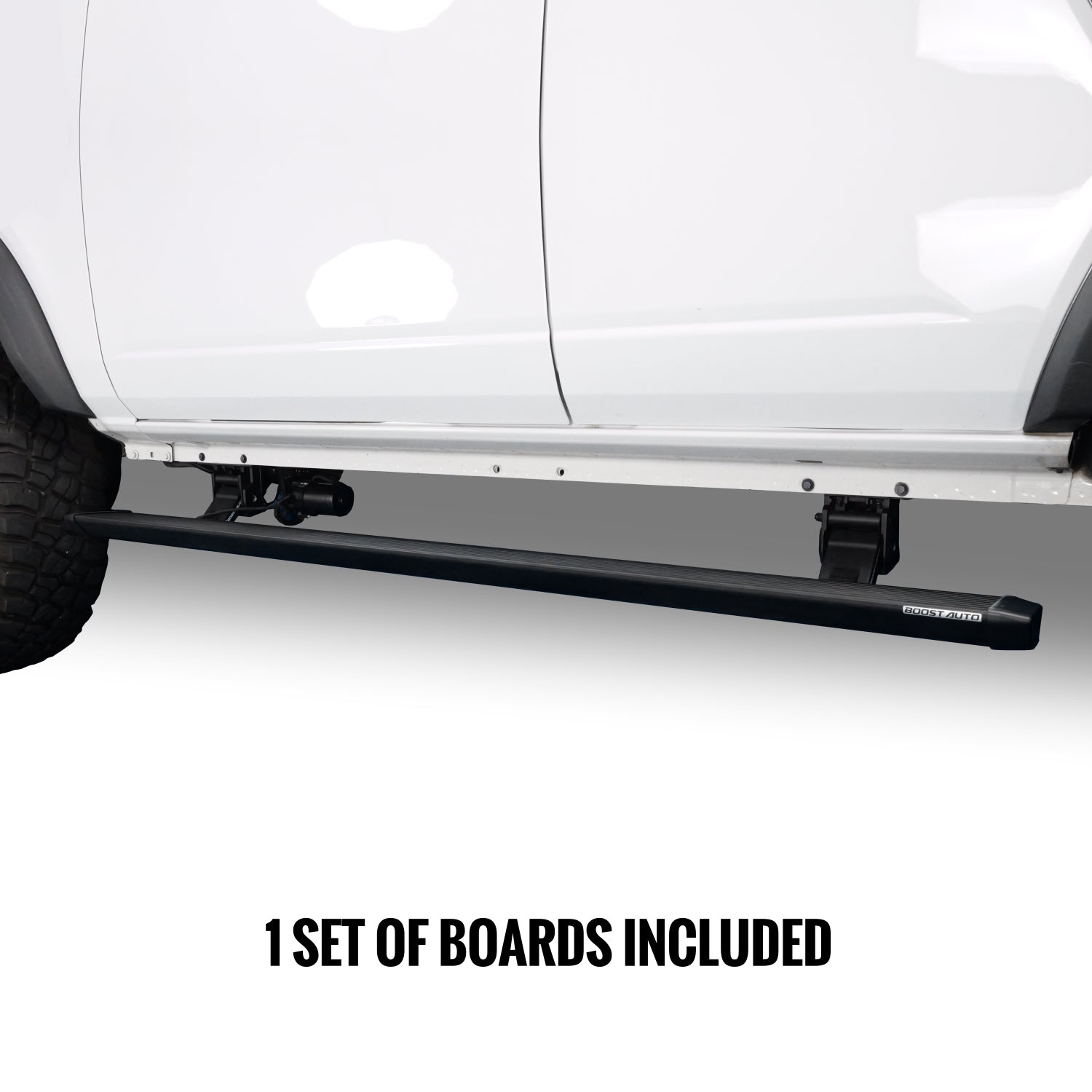 Boost Auto Powered Running Boards | 2021-2026 Ford Bronco