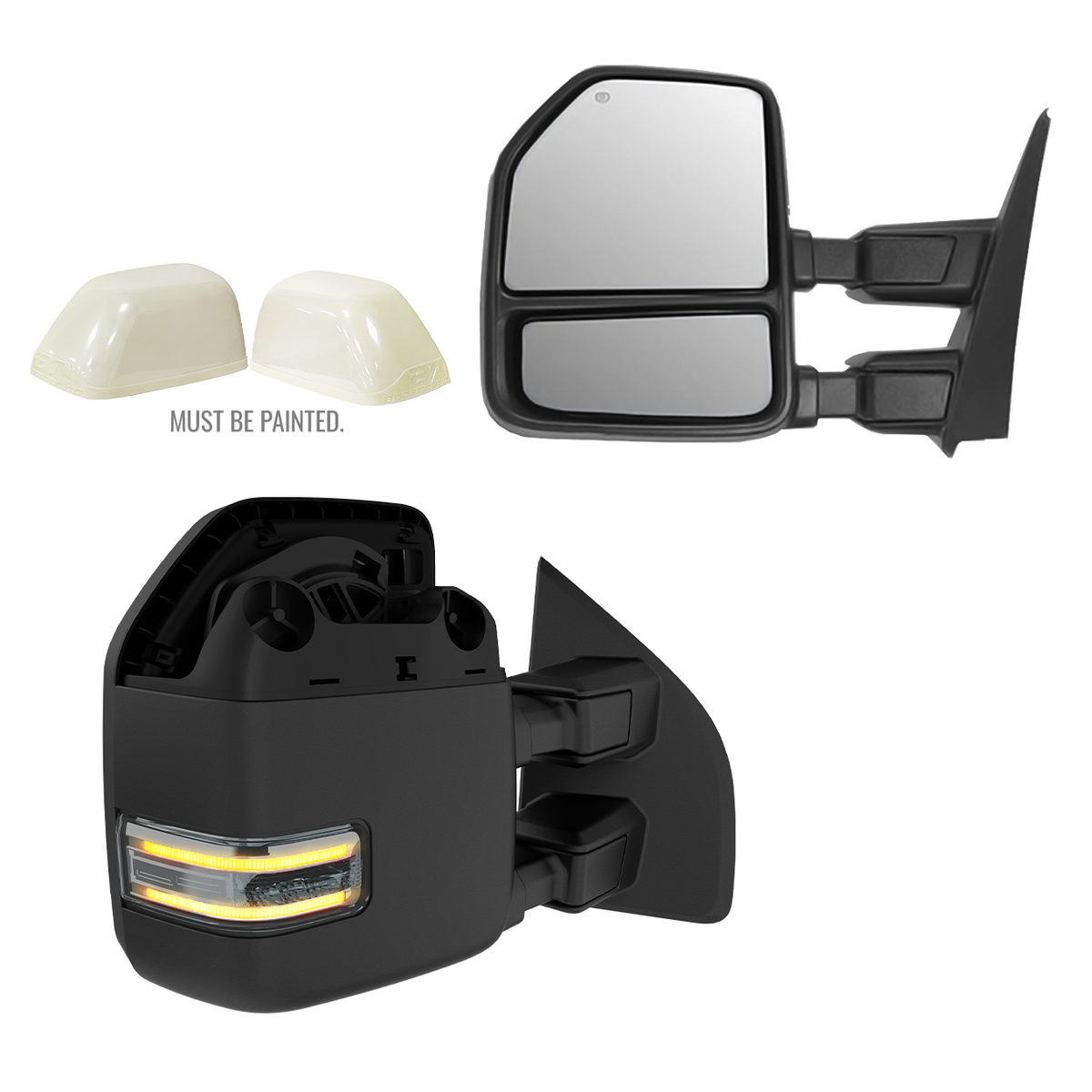 Ford F150 (2021-2025) New Style Tow Mirrors