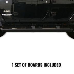 Boost Auto Powered Running Boards | 2018-2026 Jeep Wrangler JLU