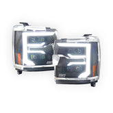 VX4 LED Headlights | 2015-2019 Chevy Silverado 2500/3500 HD