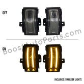 Ford Super Duty Tow Mirror Lights (2017-2025) - Strip or Switchback