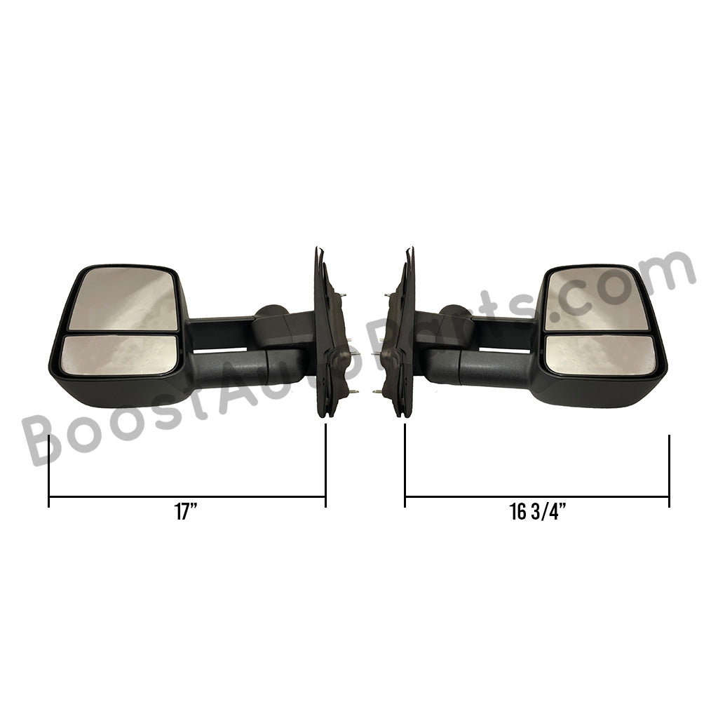 GM Style Dodge Ram 2500/3500 Tow Mirrors (2019-2022) - Style 1