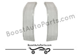 2014+ 2014 2015 2016 2017 2018 chevy chevrolet gmc sierra 2500 Silverado Clear Tow Mirror Lenses klearz klears boost auto parts lense lens towing light